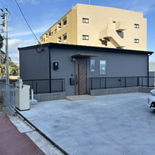 F様邸玄関